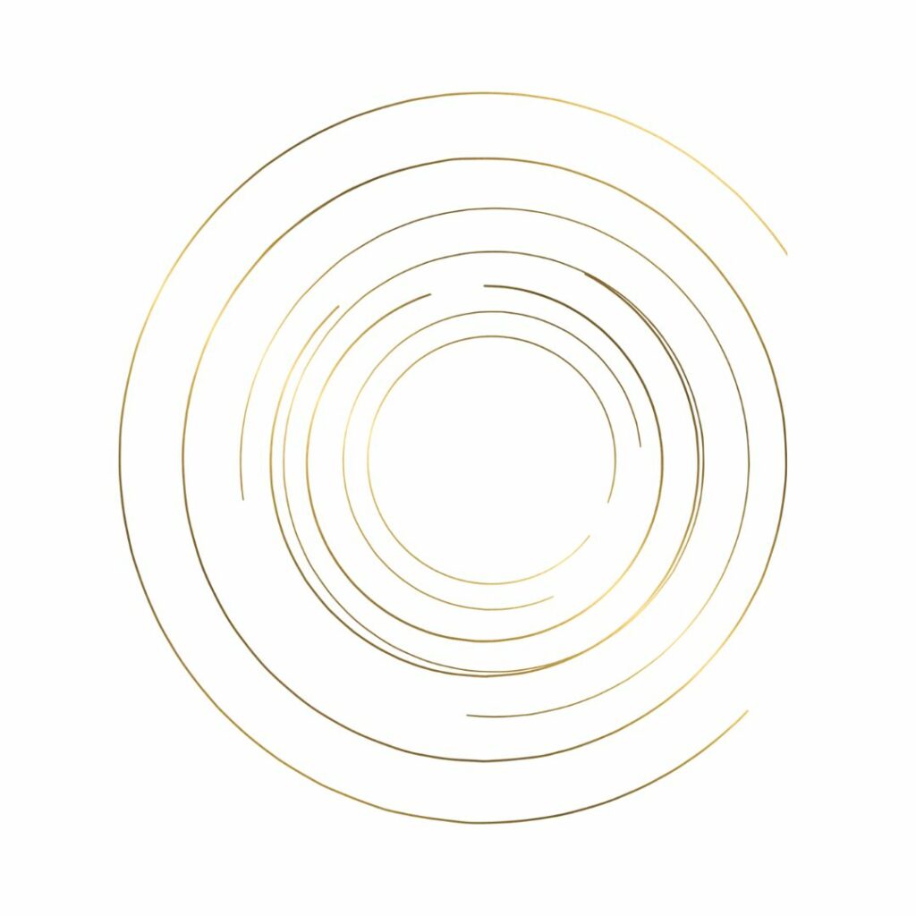 golden circles