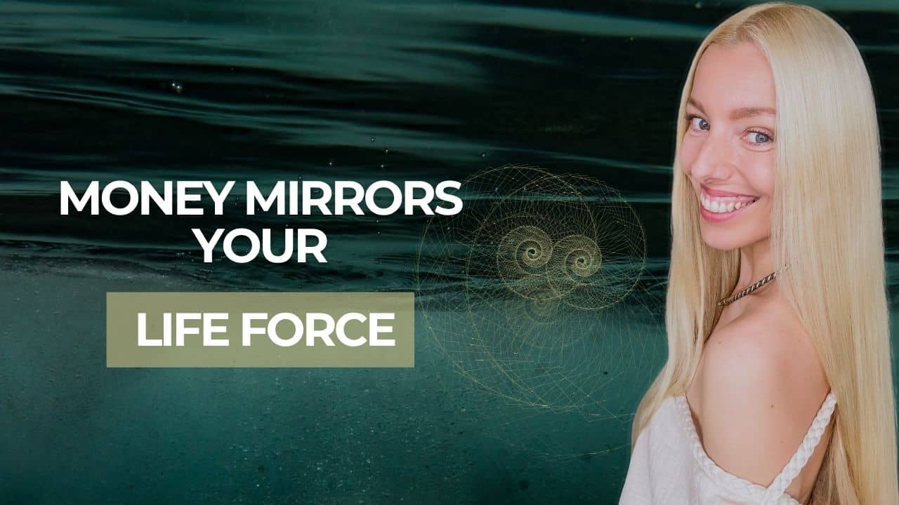 Sylvia Salow exploring abundance energy and how money mirrors your energy and emotions through emotional alignment and life-force flow.